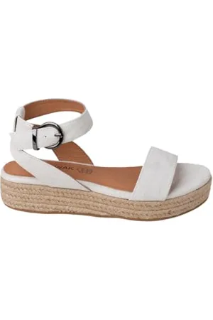 Chattawak 15castellobianco36, Sandali con Tacco Donna, , 36 EU