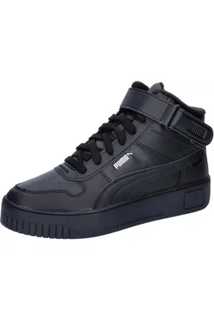 PUMA Carina Street Mid WTR, Sneaker Donna, Black Black Silver, 42 EU