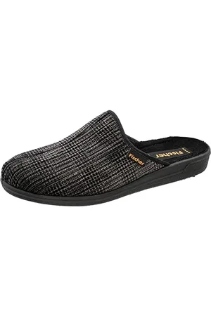 Fischer Fischer Frank, Pantofole Uomo, Grigio (Grauschwarz 662), 39 EU