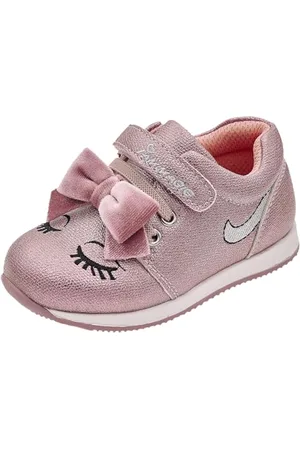chicco Sneaker con Velcro e Lacci Elastici, Bambina e Ragazza, Rosa (2), 26, Designed in Italy
