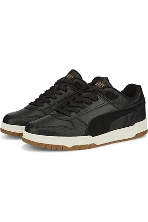 PUMA RBD Game Low WTR, Scarpe da Ginnastica Unisex-Adulto, Black Black Team Gold, 38.5 EU