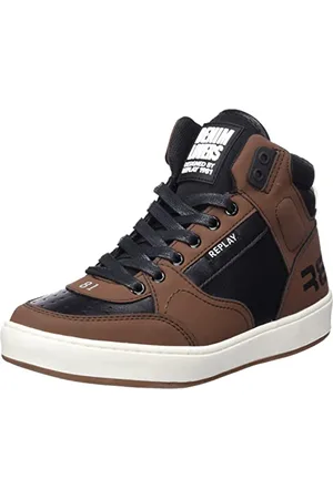 Replay Cobra, Scarpe da Ginnastica, 3108black Brown Cream, 29 EU