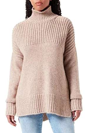 HUGO BOSS Safinamy Maglione, Medium beige267, S Donna