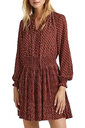 Pepe Jeans Katri, Abito Boho Donna, (Multi),XS