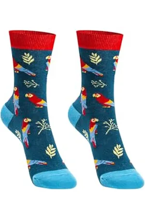 MUMKA Motif de Perroquets, Pantofole Bambino