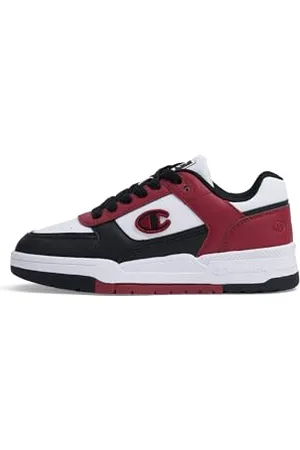 Champion RD18 Heritage B GS Low, Sneakers, Nero/Bianco/Borgona (KK005), 40 EU