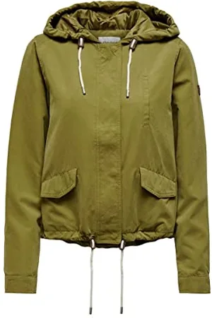 ONLY Onlskylar-Giacca a Vento con Cappuccio, , S Donna