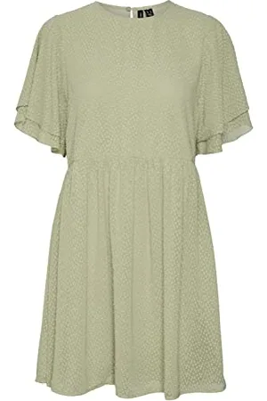 VERO MODA Vmsofie Flare Wvn-Costume da Bagno a 2/4 Vestito, , M Donna