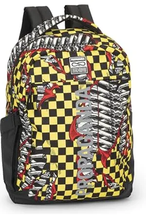 FRANCO COSIMO PANINI PROPAGANDA - Zaino Scuola Ufficiale Propaganda, con 2 Ampi Scomparti, Tasca Frontale, Tasche Laterali, Chiusure a Zip, Schienale Imbottito Ergonomico, Spallacci Imbottiti e Regolabili, 29x47Hx20,5 cm