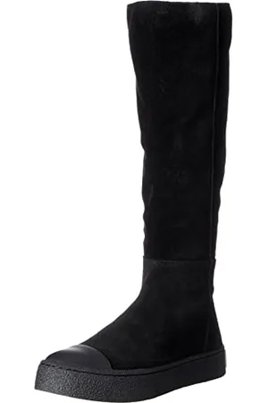HUGO BOSS Arya_Boot_s, Stivaletto Donna, Nero 1, 39 EU