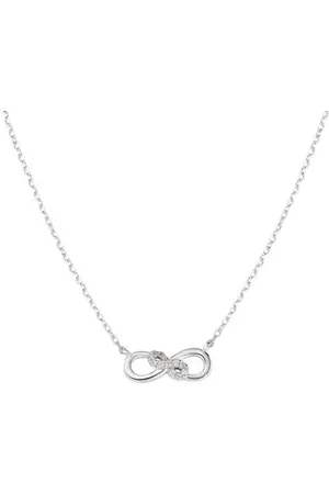 AMEN Collana donna CLINININBBZ, Argento, Nessuna pietra preziosa