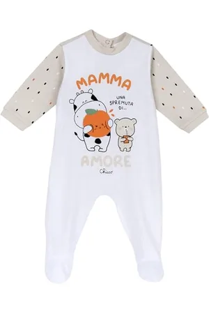 chicco Tutina Neonato/Neonata, con Comoda Apertura Posteriore con Bottoncini, 100% Cotone, Lavabile in Lavatrice, Abbigliamento Neonato/Neonata 0-24 Mesi, Designed in Italy