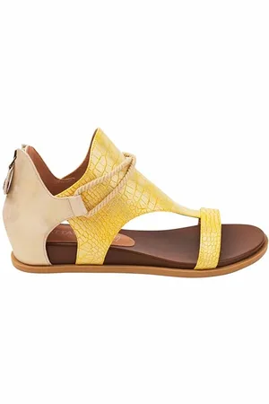 Chattawak 11joyjaune40, Sandali con Tacco Donna, , 40 EU