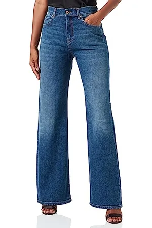 Pinko Wanda Wide Leg Denim Comfort B