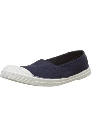 Bensimon Tennis Elastique Femme, Scarpe da Ginnastica Basse Donna, Blu (Marine), 36 EU
