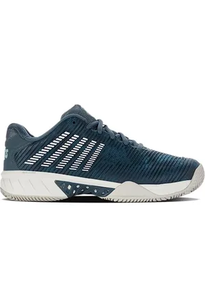K-Swiss Performance Hypercourt Express 2 HB, Scarpe da Tennis Uomo, Indian Teal/Star White/Moonstruck, 42 EU