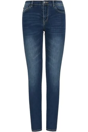 Armani Exchange J01 Super Skinny Stretch Cotton Jeans, , 34 Donna