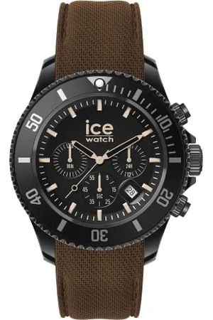 Ice-Watch ICE chrono Black brown - Orologio da Uomocon Cinturino in silicone - Chrono - 020625 (Large)