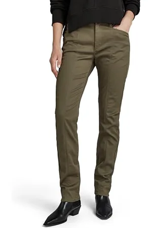 G-Star Donna High Skinny Pants, (dk shamrock D24390-C105-7159), 28W / 32L
