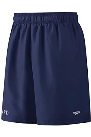 Speedo Guard Swimsuit Trunk Volley Costume da Bagno, 19" Blu Marino, L Uomo