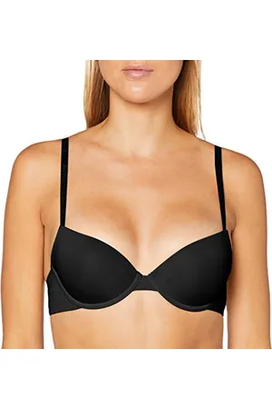 Emporio Armani Push Up Bra Basic Bonding Microfiber, Reggiseno Push-Up Donna, , 36C