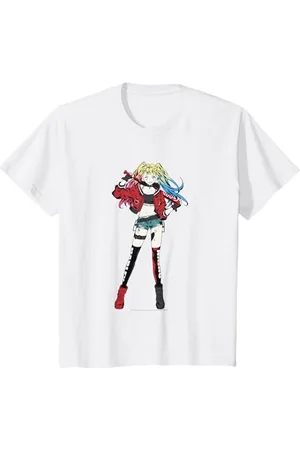 DC Comics Originals Bambino Harley Quinn Standing Pose Camiseta Maglietta