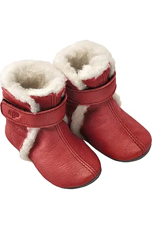 POLOLO Pantofole unisex per bambini, con fodera in lana, colore: , (Colore: ), 26/27 EU