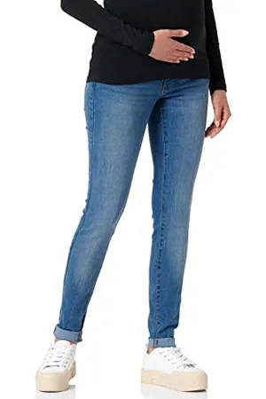 Mama;licious MAMA.LICIOUS VMMTANYA S Piping Jeans VI349 GA Noos, , M da Donna