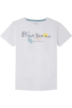 Pepe Jeans Redell, T-shirt Bambini e ragazzi, (White),6 anni