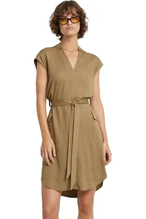 G-Star Donna Saharienne Dress, (safari D24622-D573-B444), S