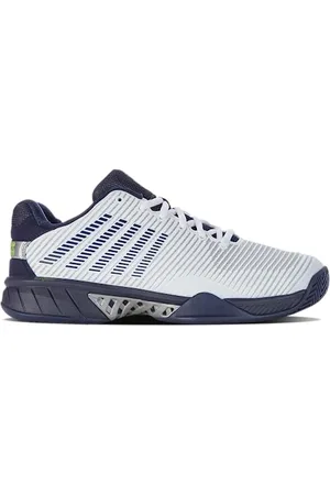 K-Swiss Performance Hypercourt Express 2, Scarpe da Tennis Uomo, White/Peacoat/Silver, 44 EU