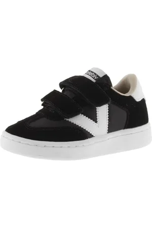 victoria Sneaker Unisex Millas Nylon & Pezzi in Crosta di Pelle Abbinati & Strappo 1118105 per Bambini Negro 31
