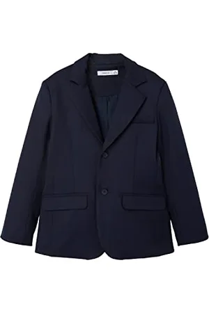 NAME IT Nkmriramel Blazer Noos Sakko, Zaffiro Scuro, 164 Bambini e Ragazzi