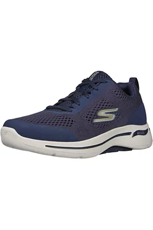Skechers Go Walk Arch Fit - Idyllic Navy/Gold 10.5 EE - Wide