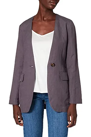 Sisley Giacca 2ja5525d7, Grigio 041, 38 Donna