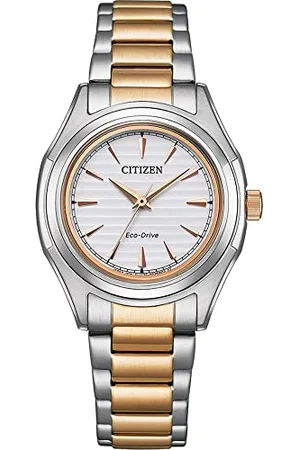 Citizen Orologio Analogo al Quarzo Giapponese Donna con Cinturino in Acciaio Inossidabile FE2116-85A