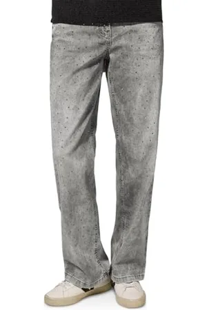 CECIL B378331 Jeans con Dettagli Glitterati, , 33W x 32L Donna
