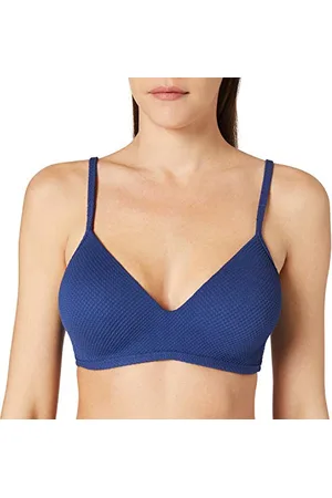 Sloggi Shore Vanuatu Islands P, Bikini Imbottito, Donna, (Deep Water), XXL plus