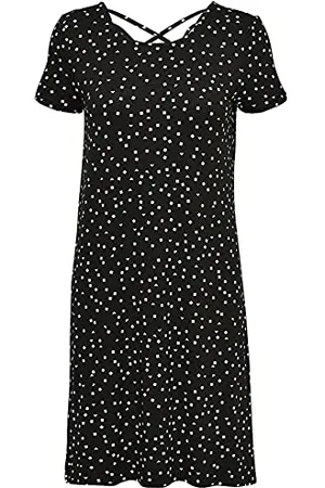 ONLY Onlbera Back Lace Up S/S Dress Jrs Noos Vestito, , XXS Donna