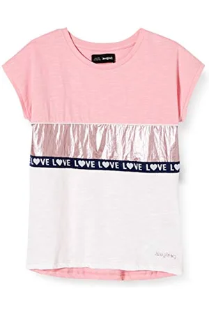 Desigual TS_Gracia T-Shirt, ( Helado 3021), 104 (Taglia Produttore: 3/4) Bambina