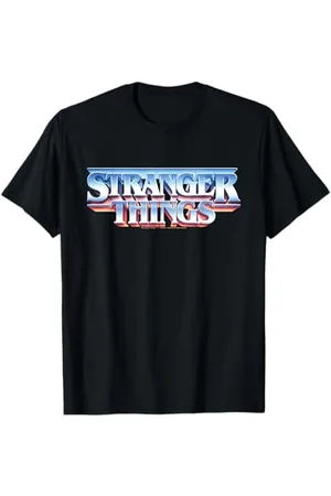 Stranger Things Logo epico con testo retrò di anni 