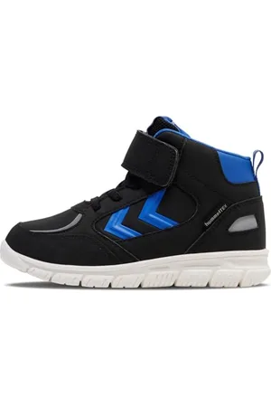 Hummel X-Light 2.0 Mid Tex JR, Stivaletto, Black/Blue, 29 EU