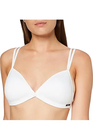 Skiny Essentials 082414 - Reggiseno Donna, colore bianco (white 0500), taglia 5A (Taglia produttore: 85A)