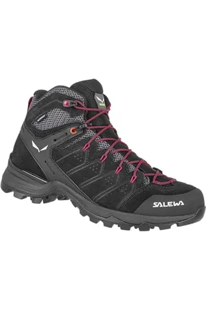 Salewa Alp Mate Mid Scarpe da Trekking da Donna, Nero, 8.5