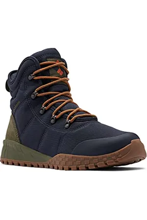 Columbia Fairbanks Omni-Heat, Stivali da Neve Uomo, Abyss/Dark Adobe 2024 , 41.5 EU