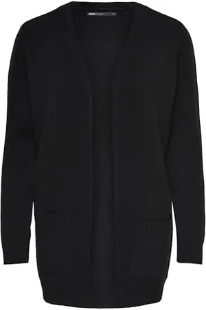 ONLY Onllesly L/S Open Cardigan Ptt Fn Knt Maglione, , XL Donna