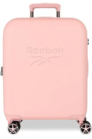 Reebok Franklin, valigia da cabina, set valigie, realizzato in ABS, materiale resistente e leggero, chiusura TSA, quattro ruote doppie a rotazione multidirezionale, di Joumma Bags, , 40x55x20