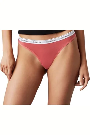 Calvin Klein Thong 000QD5043E Perizoma, (Dusty Cedar), XXL Donna