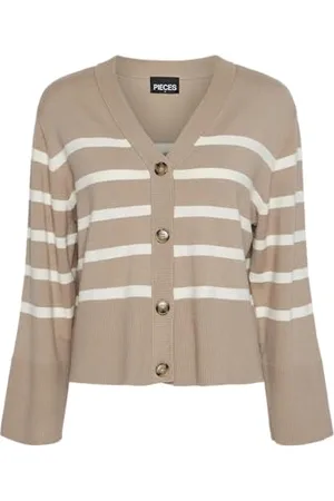 Pieces® Pcsia LS Cardigan Noos BC Maglione Lavorato a Maglia, , XS Donna