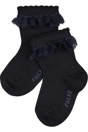 Falke Romantic Lace B So cotone tinta unita 1 paio, Calzini Unisex - Bimbi 0-24, , 74-80